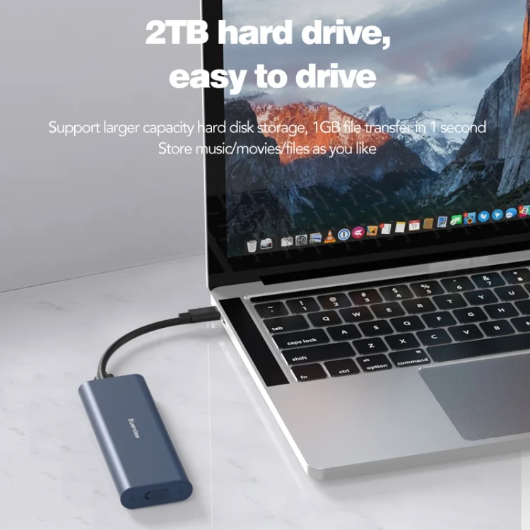 TBD06048765_B5.webp Blueendless M2815SN M.2 Dual Protocol Type-C 3.1 Mobile Hard Disk Box Laptop External SSD - Image 6