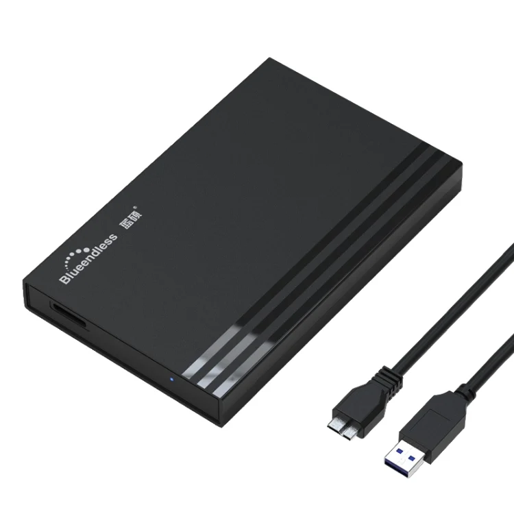 Blueendless MR23S 2.5-inch SATA Mobile Hard Disk Enclosure Tool-free Laptop External SSD