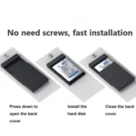 Blueendless MR23S 2.5-inch SATA Mobile Hard Disk Enclosure Tool-free Laptop External SSD - Image 11