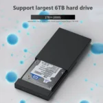 Blueendless MR23S 2.5-inch SATA Mobile Hard Disk Enclosure Tool-free Laptop External SSD - Image 6