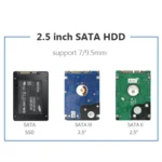 Blueendless MR23S 2.5-inch SATA Mobile Hard Disk Enclosure Tool-free Laptop External SSD - Image 10