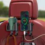 2pcs Car Multifunctional Cup Holder Storage Hook Mobile Phone Holder - Image 6