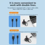 Blueendless SD03C M.2 NVMe / NGFF Dual-Protocol SSD Base With RGB Color Light - Image 8