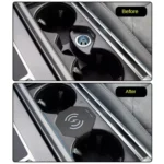 15W Car Cigarette Lighter Magnetic Wireless Charger, For Left And Right Driving - Image 8