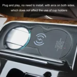 For Audi A8 Car Cigarette Lighter Mobile Phone Wireless Charger, For Left And Right Driving - Image 5