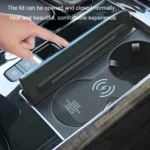 For Audi A8 Car Cigarette Lighter Mobile Phone Wireless Charger, For Left And Right Driving - Image 6