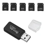 CCD Digital Camera Memory Card + Card Reader - Image 2
