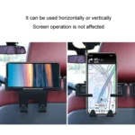 Car Multifunctional Mobile Phone Holder Rear Headrest Storage Hook - Image 4