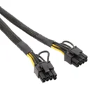 6Pin To Dual 8Pin Graphics Card Set Cable One To Two Power Supply Cable Adapter - Image 3