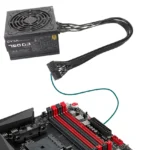 For EVGA 10Pin / 18Pin To 24Pin Flat Cable Module Cable Graphics Card Block Cord - Image 4