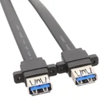 Motherboard USB3.0 Panel Cable Front 19Pin To Dual-Port A Female Data Flat Cable - Image 4