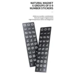 Metal Hidden Temporary Parking Number Plate Ornaments - Image 6