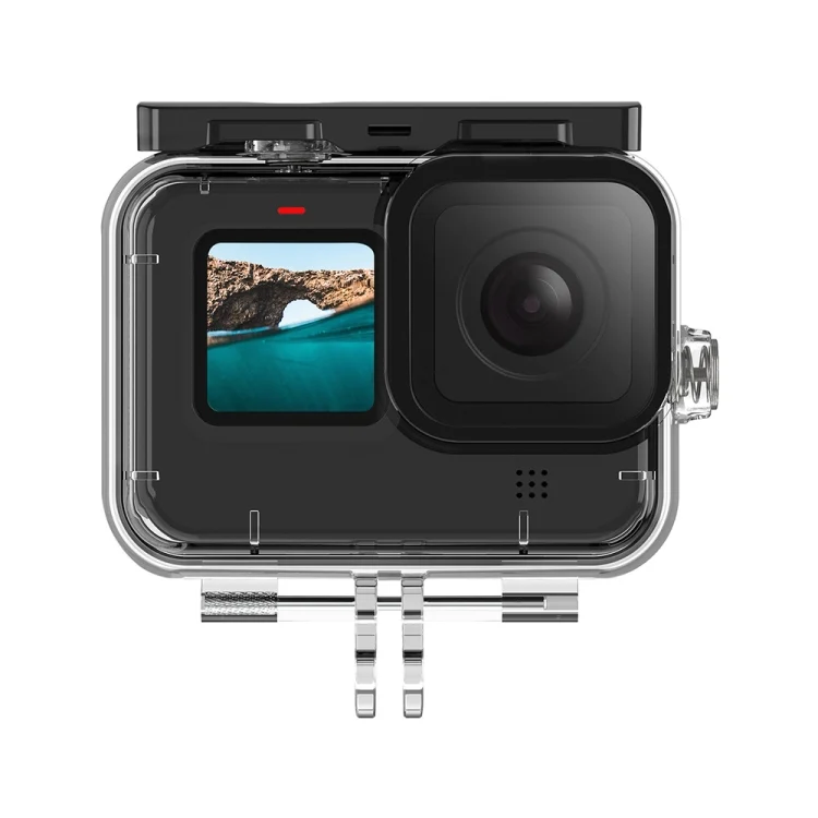 TELESIN GP-WTP-901 45m Diving Shell, For GoPro HERO12 Black / HERO11 Black / HERO10 Black / HERO9 Black