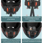 Universal Helmet Mount Holder For Sports Camera - Image 10