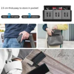 TELESIN GP-HPB-012 Pocket Multifunctional Storage Charging Box For GoPro HERO12 Black / HERO11 Black / HERO10 Black / HERO9 Black - Image 9