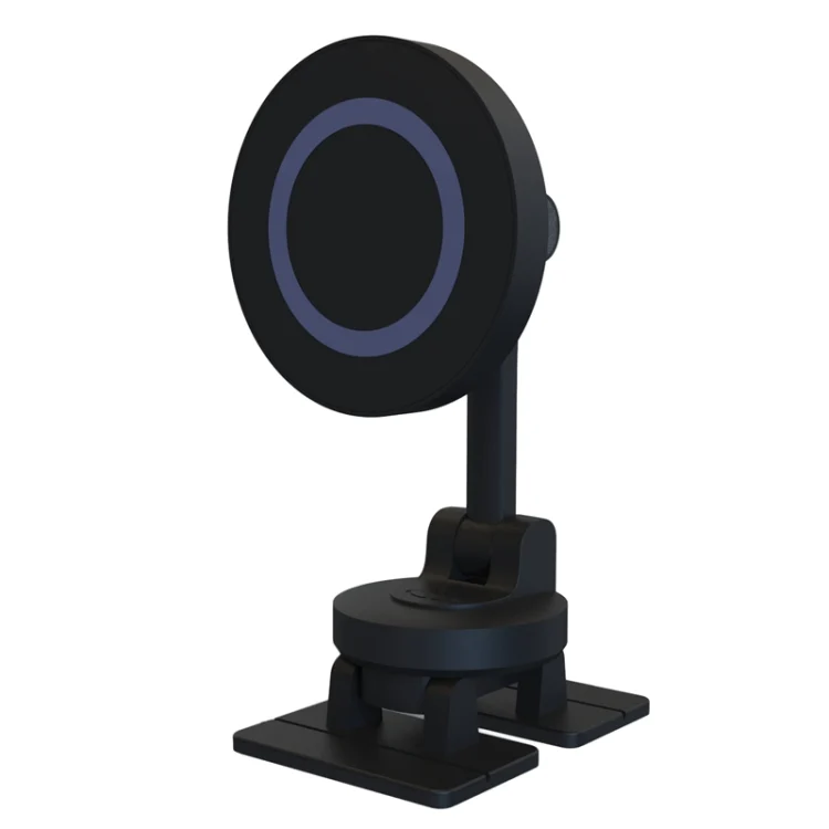 Center Console 360 Rotating Magnetic Car Phone Holder Zinc Alloy Automotive Navigation Bracket