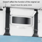 Multi-functional Car Sunshade Sunglasses ID Ticket Storage Bag Car Sun Visor Eyeglasses Case - Image 7