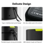 TELESIN GP-FCK-B11 Fast Charged Battery Storage Charging Box For GoPro HERO12 Black / HERO11 Black / HERO10 Black / HERO9 Black - Image 7