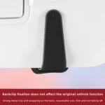 Car Eyeglasses Clip Car Leather Magnetic Closure Sunglasses Storage Bag - Image 9