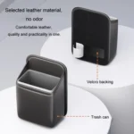 Car Seat Storage Bag With Waterproof Bucket Car Storage Multifunctional Trash Can - Image 3