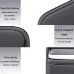 Car Seat Storage Bag With Waterproof Bucket Car Storage Multifunctional Trash Can - Image 7