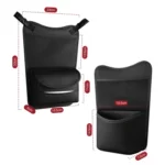 Car Between Seats Organizer Multifunctional Storage Bag Front And Back Dual Usage Tissue Box - Image 3