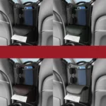 Car Between Seats Organizer Multifunctional Storage Bag Front And Back Dual Usage Tissue Box - Image 7