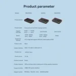 Blueendless M.2 Dual-Slot Hard Drive Base Solid State Hard Drive Box, US Plug - Image 13