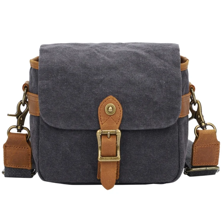 Retro Camera Canvas Bag Shoulder Messenger Bag Travel Portable Case