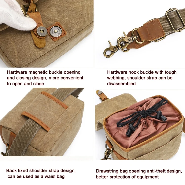 TBD06049262_B5.webp Retro Camera Canvas Bag Shoulder Messenger Bag Travel Portable Case - Image 6