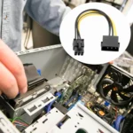 Large 4Pin To 6Pin Power Cord Graphics Card Adapter Cable - Image 4