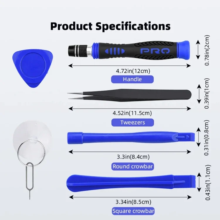 TBD06049399_12.webp 36 In 1 Multi-Function Screwdriver Kit for DJI Mavic / Air / Mini / Avata / FPV Series - Image 13