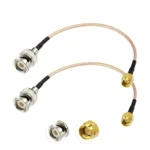 SMA Male To BNC Male RG316 Coaxial RF Adapter Cable - Image 2