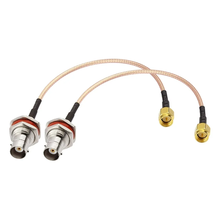 TBD06049485_B2.webp SMA Male To BNC Waterproof Female RG316 Coaxial RF Adapter Cable - Image 3