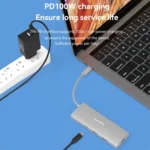 Blueendless 4K60Hz + Gigabit LAN + Data Type-C Docking Station - Image 9