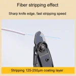 Fiber Optic Single Jaw Miller Pliers Cable Coating Stripper - Image 4