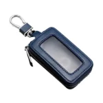 Car Remote Control Universal Visible Zipper Key Case