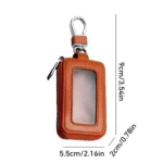 Car Remote Control Universal Visible Zipper Key Case - Image 2