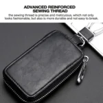 Car Remote Control Universal Visible Zipper Key Case - Image 4