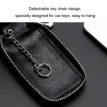 Car Remote Control Universal Visible Zipper Key Case - Image 5