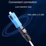 10pcs SC-UPC Telecom Grade FTTH Connector Pre-Embedded Cold Splice Coupler - Image 5