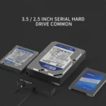 Blueendless US35 USB3.0 To SATA Adapter 2.5 / 3.5-Inch Hard Drive SSD Reader - Image 3