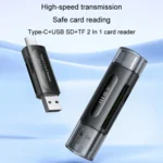 JINGHUA Type-C / USB2.0 TF+SD 2 In 1 Card Reader Multi-function Reader - Image 5