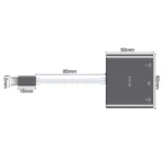 JINGHUA Z330 3 In 1 Type-C Docking Station HDMI 4K Adapter USB3.0 Interface Converter - Image 2