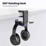360 Degree Rotation Headset Bracket With Game Handle Organizer - Image 2