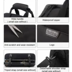 Cwatcun D109 Portable Casual Waterproof Multi-Function Camera Storage Photography Bag - Image 6
