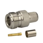 N Female Jack Crimp Connector For LMR400 / Belden 9913 / RG8 Cable