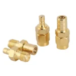 4 In 1 SMA-SMB RF Adaptor All Copper Gold Plated High Frequency Adaptor - Image 4