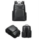 Bopai 61-120511 arge-capacity Travel Business Laptop Backpack With USB+Type-C Port - Image 2