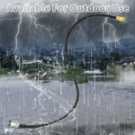 BNC Female To SMB Male RG174 Coaxial Cable - Image 5